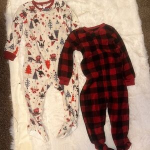 Cozy Holiday Themed Pajama Set